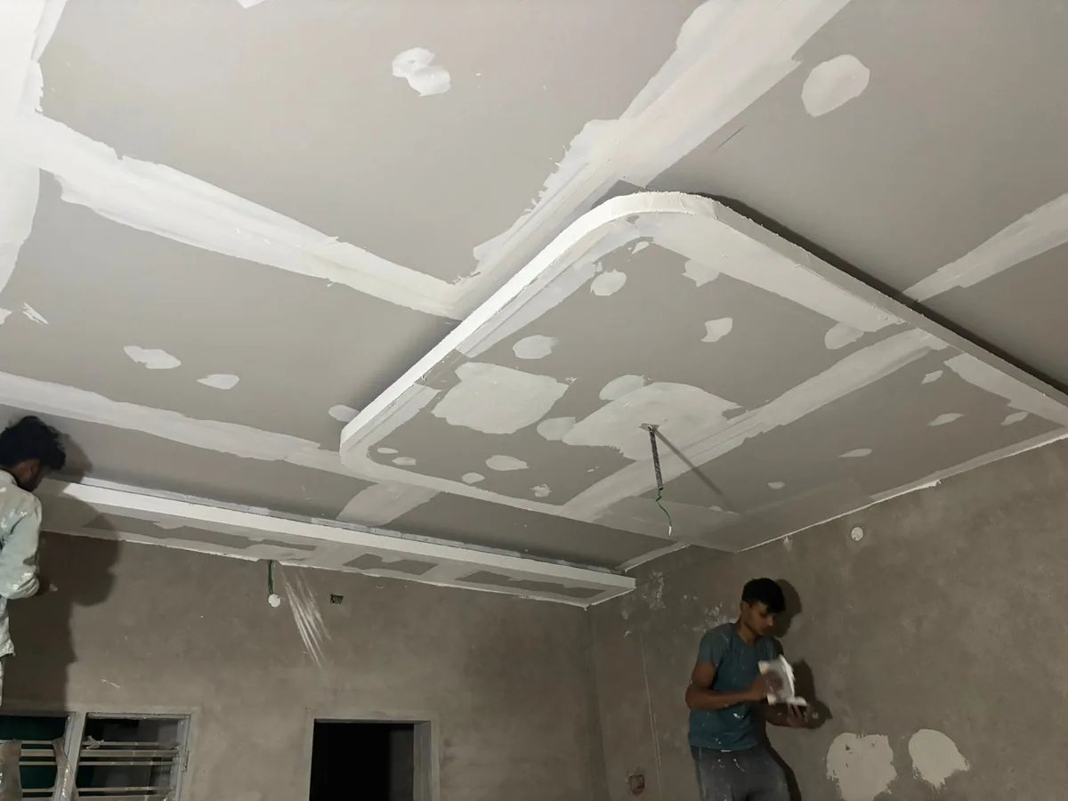 Flooring and painting finishing